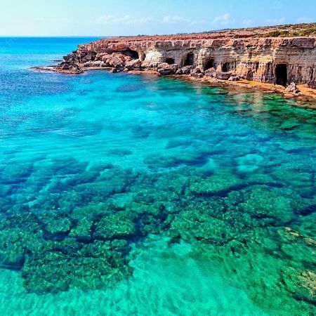 Konnos Bay Gardens Aparthotel Protaras Buitenkant foto